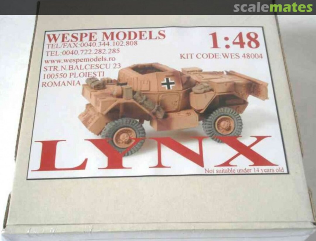 Boxart Lynx WES 48004 Wespe Models