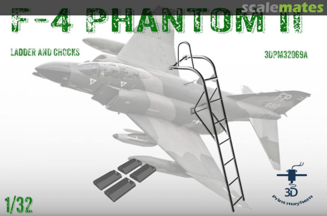 Boxart F-4 Phantom II 3DPM32069A 3D Print Mayhem