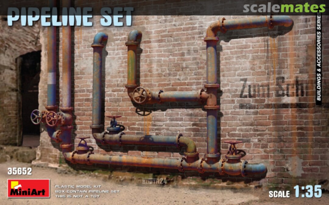 Boxart Pipeline Set 35652 MiniArt