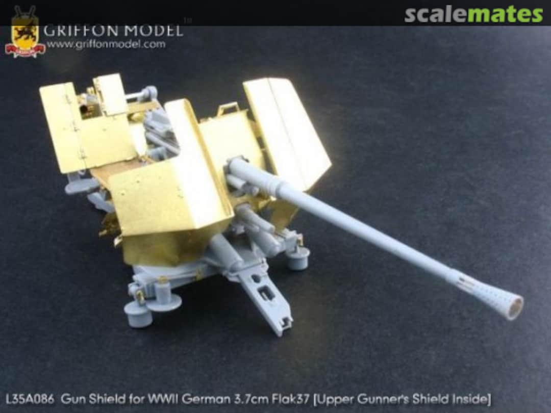 Boxart Sd. Kfz. 7/2 3.7cm Flak Gun Shield ~Dragon~ L35A086 Griffon Model Boxart Sd. Kfz. 7/2 3.7cm Flak Gun Shield ~Dragon~ L35A086 Griffon Model