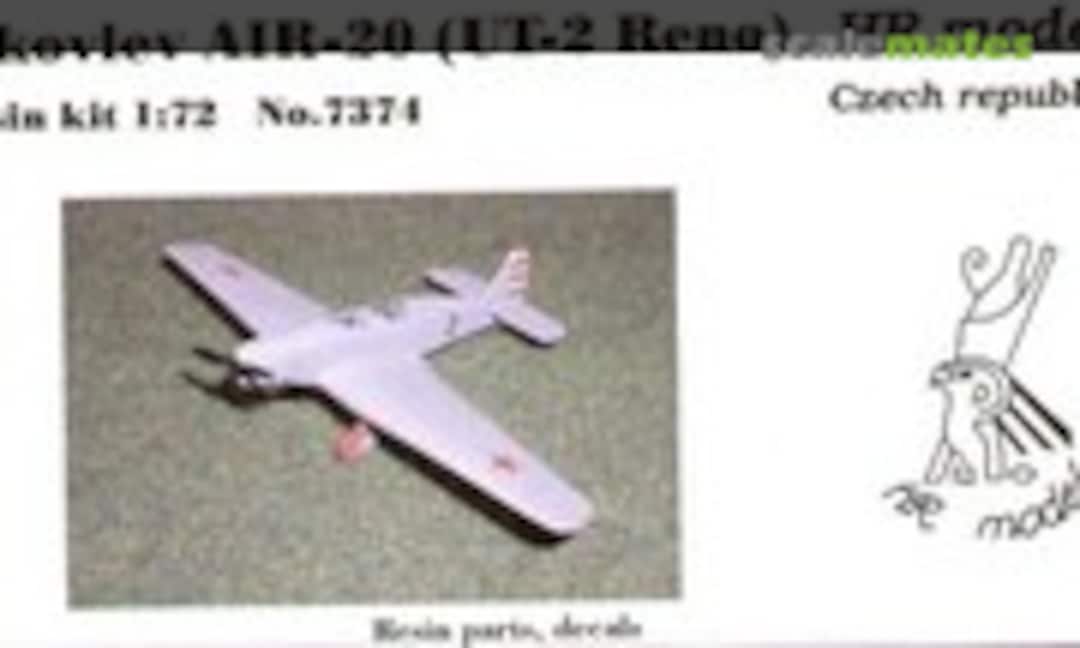 1:72 Jakovlev AIR-20 (UT-2 Reno) (HR Model 7374) 7374