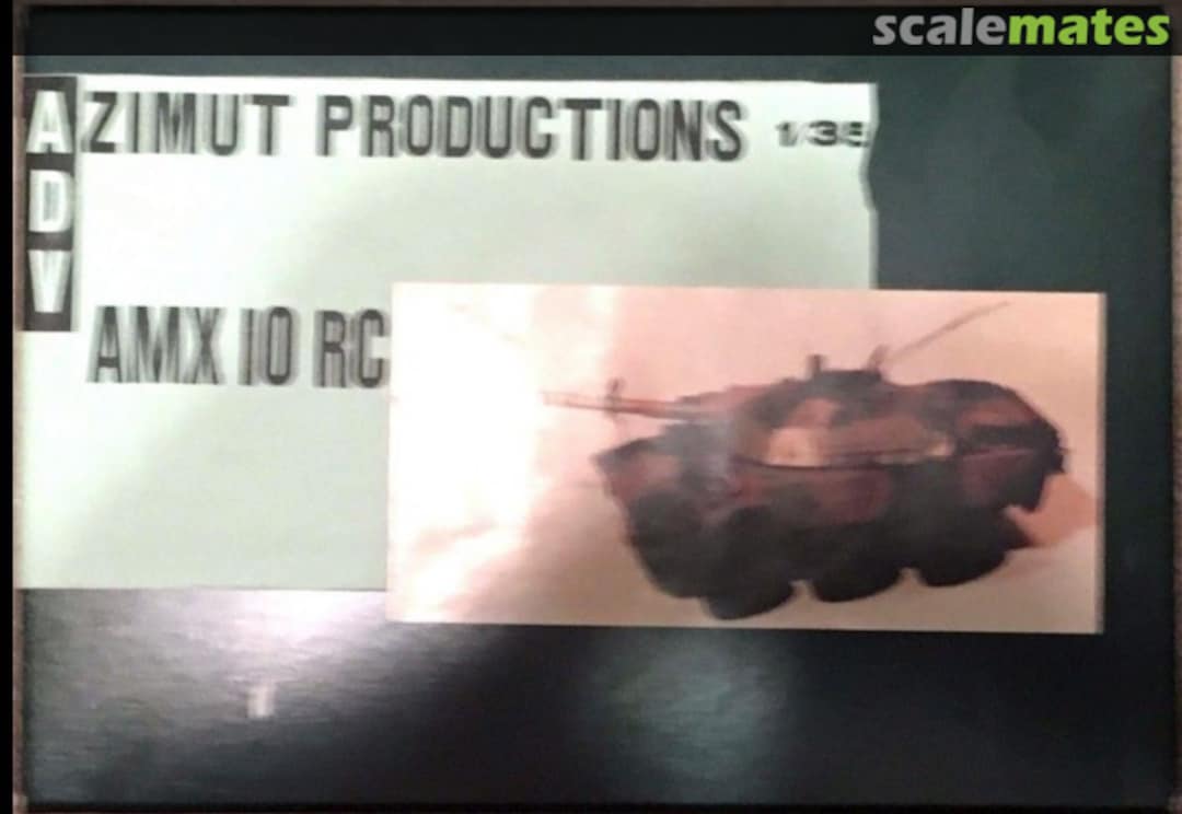 Boxart AMX-10RC ADV Azimut Boxart AMX-10RC ADV Azimut