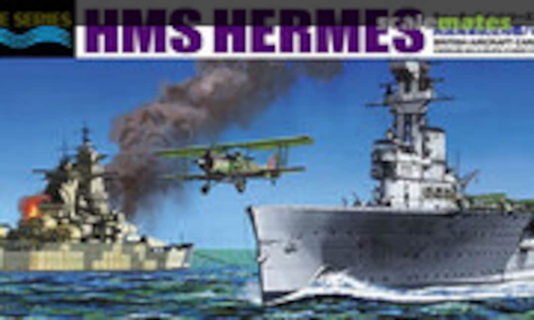 1:700 HMS Hermes (Richelieu Attack) (Aoshima 051023) 051023
