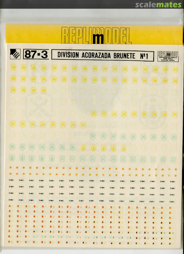 Boxart División Acorazada Brunete Nº1 87-3 Replimodel Boxart División Acorazada Brunete Nº1 87-3 Replimodel