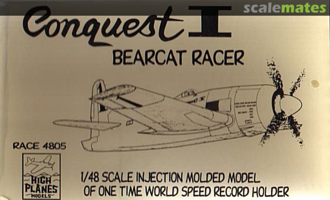 Boxart Conquest 1 Bearcat Racer Race 4805 High Planes Models Boxart Conquest 1 Bearcat Racer Race 4805 High Planes Models
