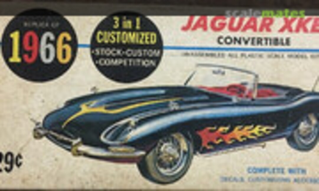 1:43 1966 Jaguar XKE (Palmer Plastics 694)