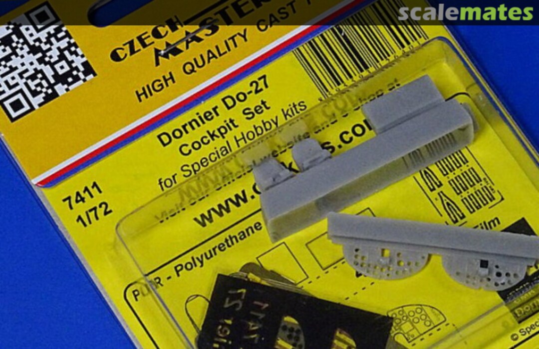 Boxart Dornier Do-27 Cockpit Set 7411 CMK Boxart Dornier Do-27 Cockpit Set 7411 CMK
