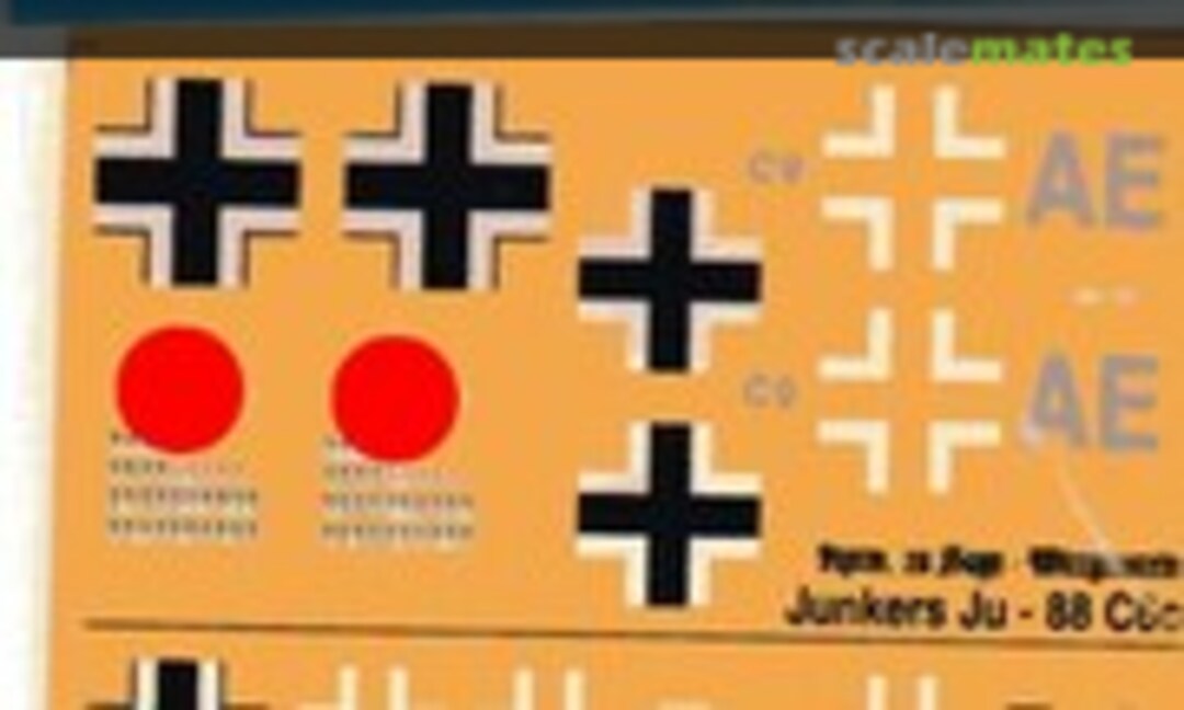 1:72 Luftwaffe nightfighter aces (Extratech D-13) D-13