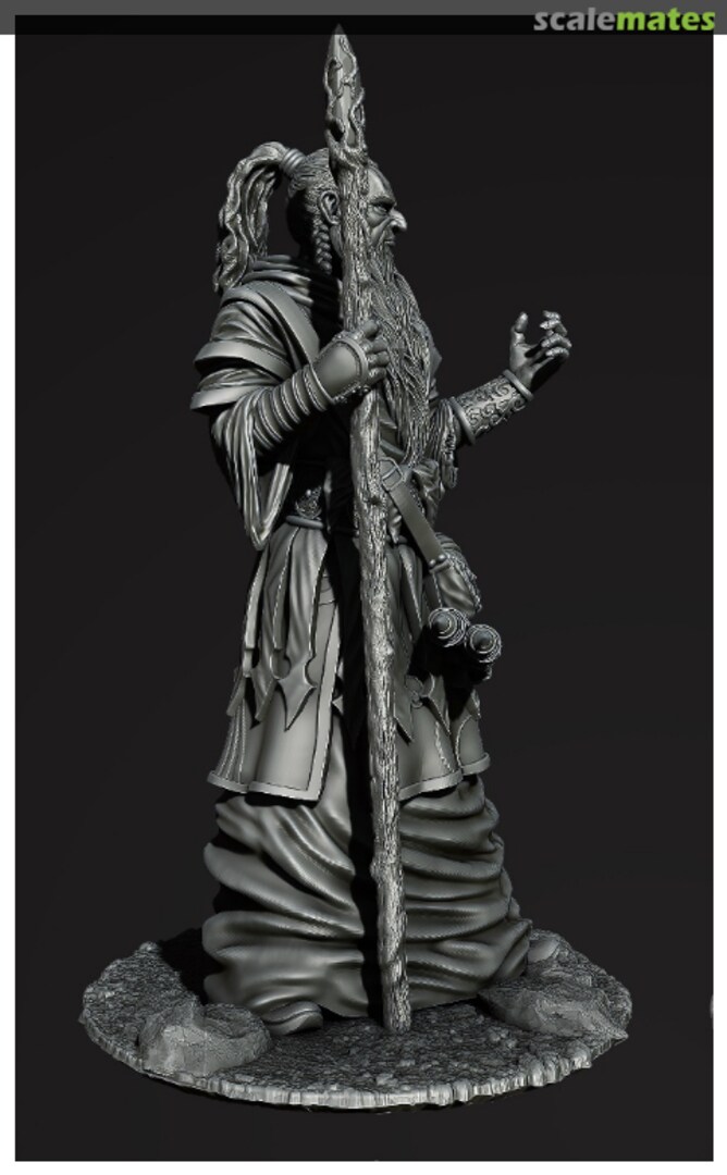 Boxart Worlds of Fantasy: The Wizard CHM-75009 Chronos Miniatures Boxart Worlds of Fantasy: The Wizard CHM-75009 Chronos Miniatures