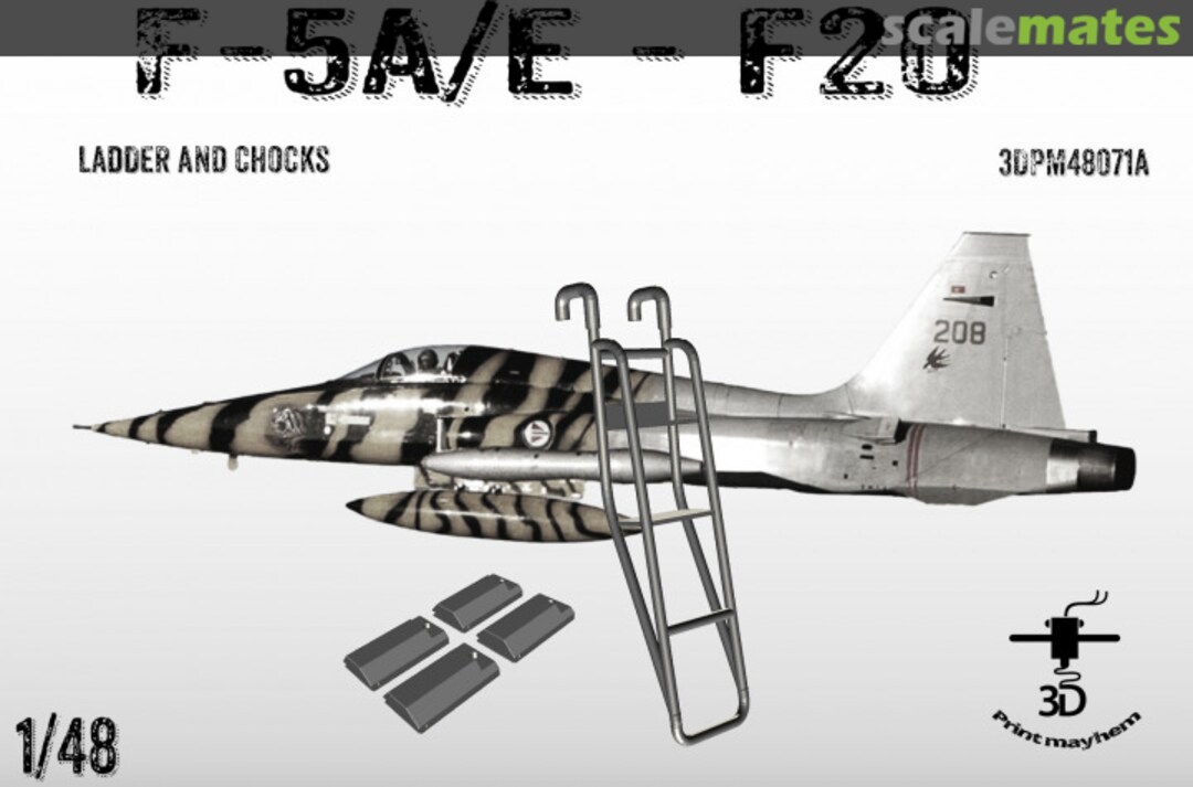 Boxart F-5 A/E and F-20 3DPM48071A 3D Print Mayhem