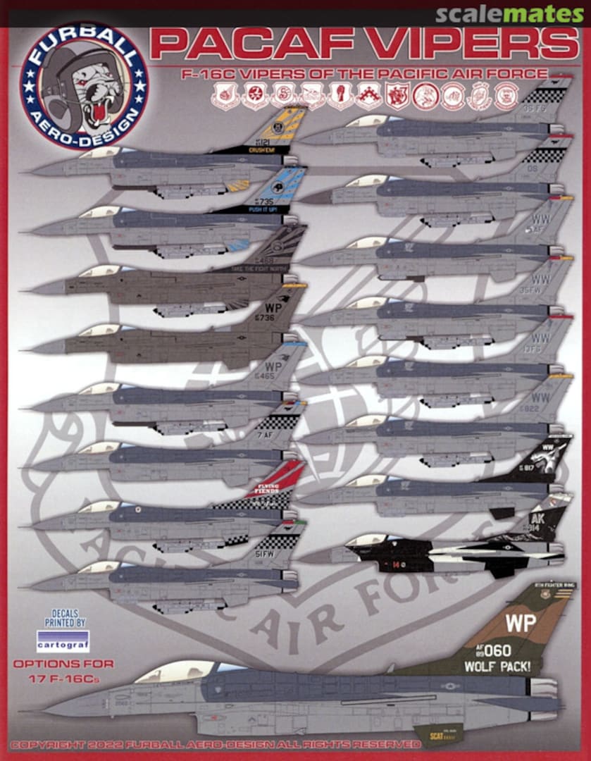 Boxart PACAF Vipers 48-084 Furball Aero-Design Boxart PACAF Vipers 48-084 Furball Aero-Design