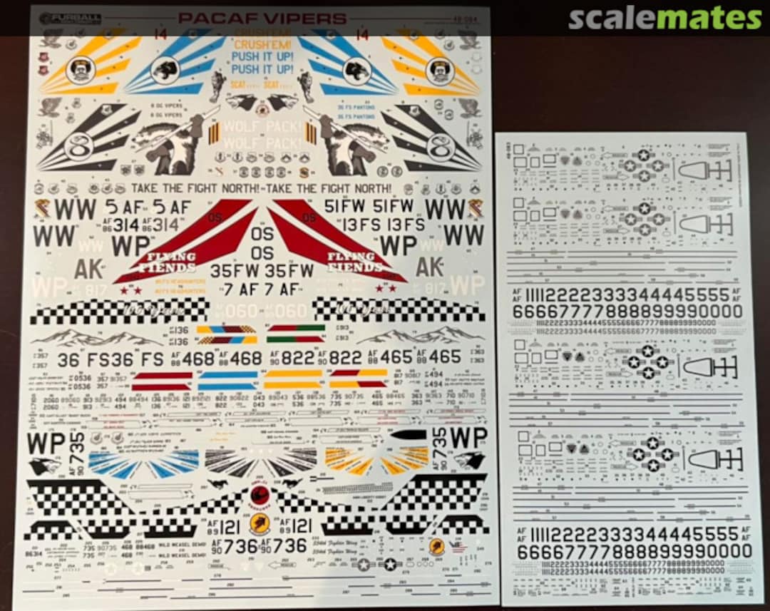 Contents PACAF Vipers 48-084 Furball Aero-Design Contents PACAF Vipers 48-084 Furball Aero-Design