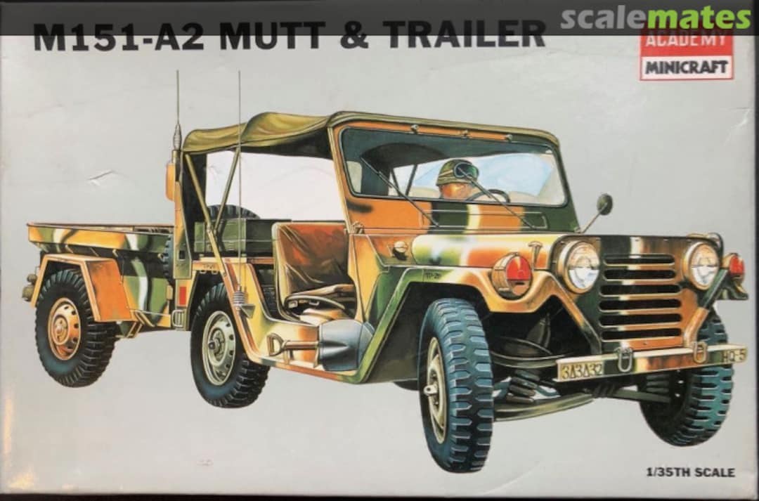 Boxart M151-A2 MUTT & Trailer 1326 Academy/Minicraft Boxart M151-A2 MUTT & Trailer 1326 Academy/Minicraft