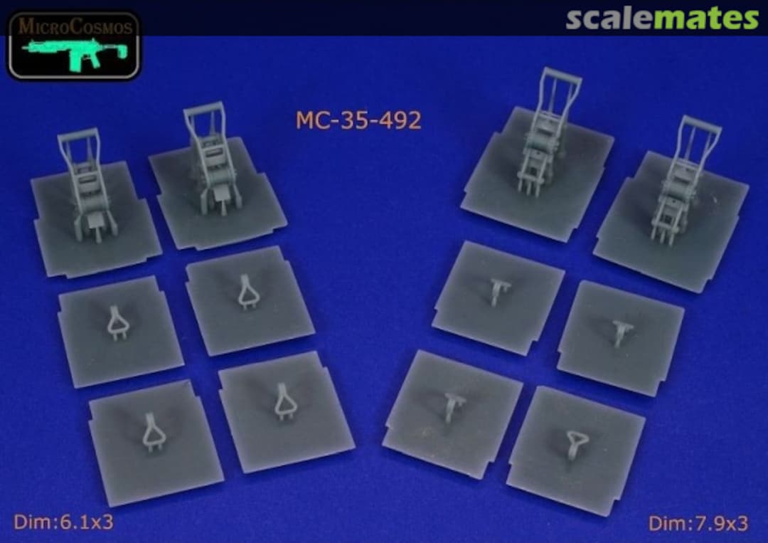 Contents Ratchet Lashing Strap Set MC-35-492 3D MicroCosmos