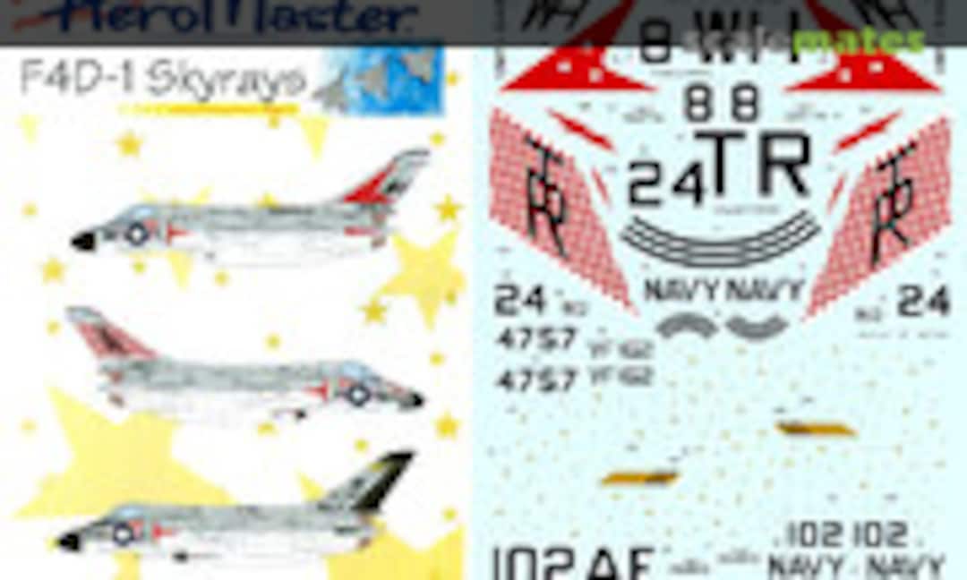 1:48 F4D-1 Skyrays (AeroMaster 48-541) 48-541