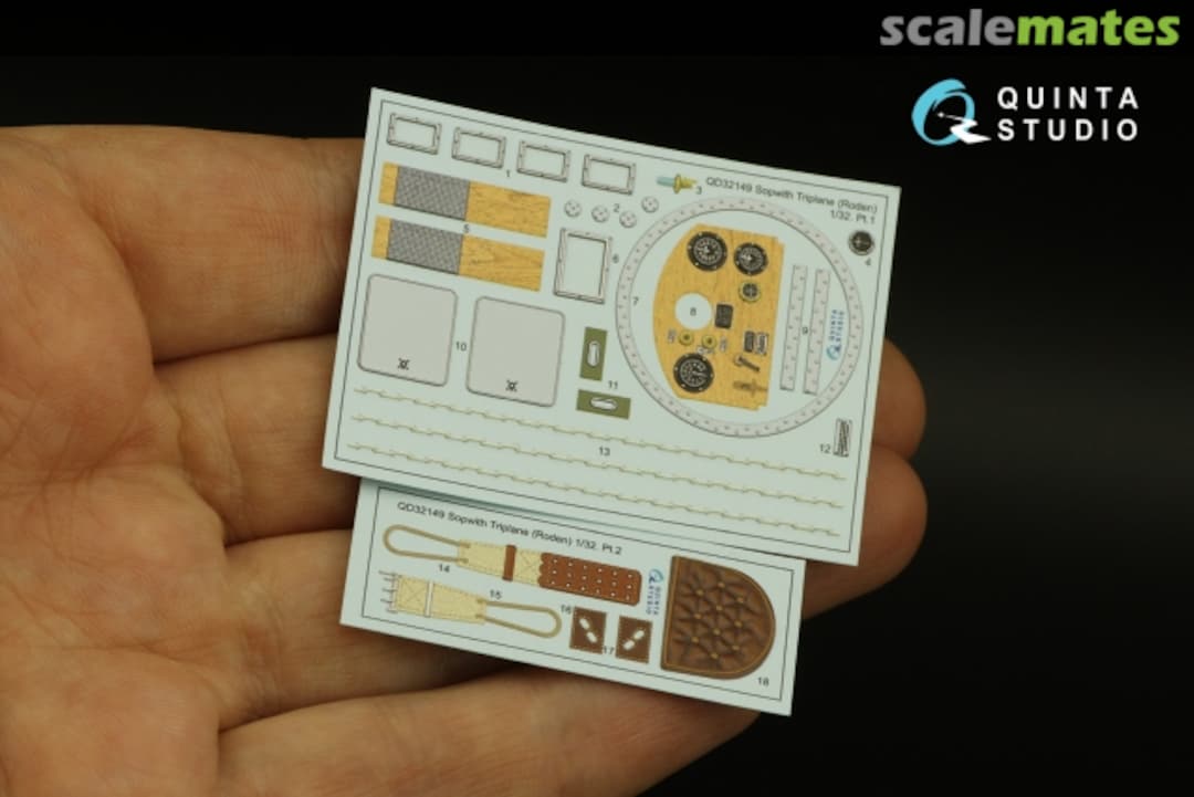 Contents Sopwith Triplane interior 3D decals QD32149 Quinta Studio Contents Sopwith Triplane interior 3D decals QD32149 Quinta Studio