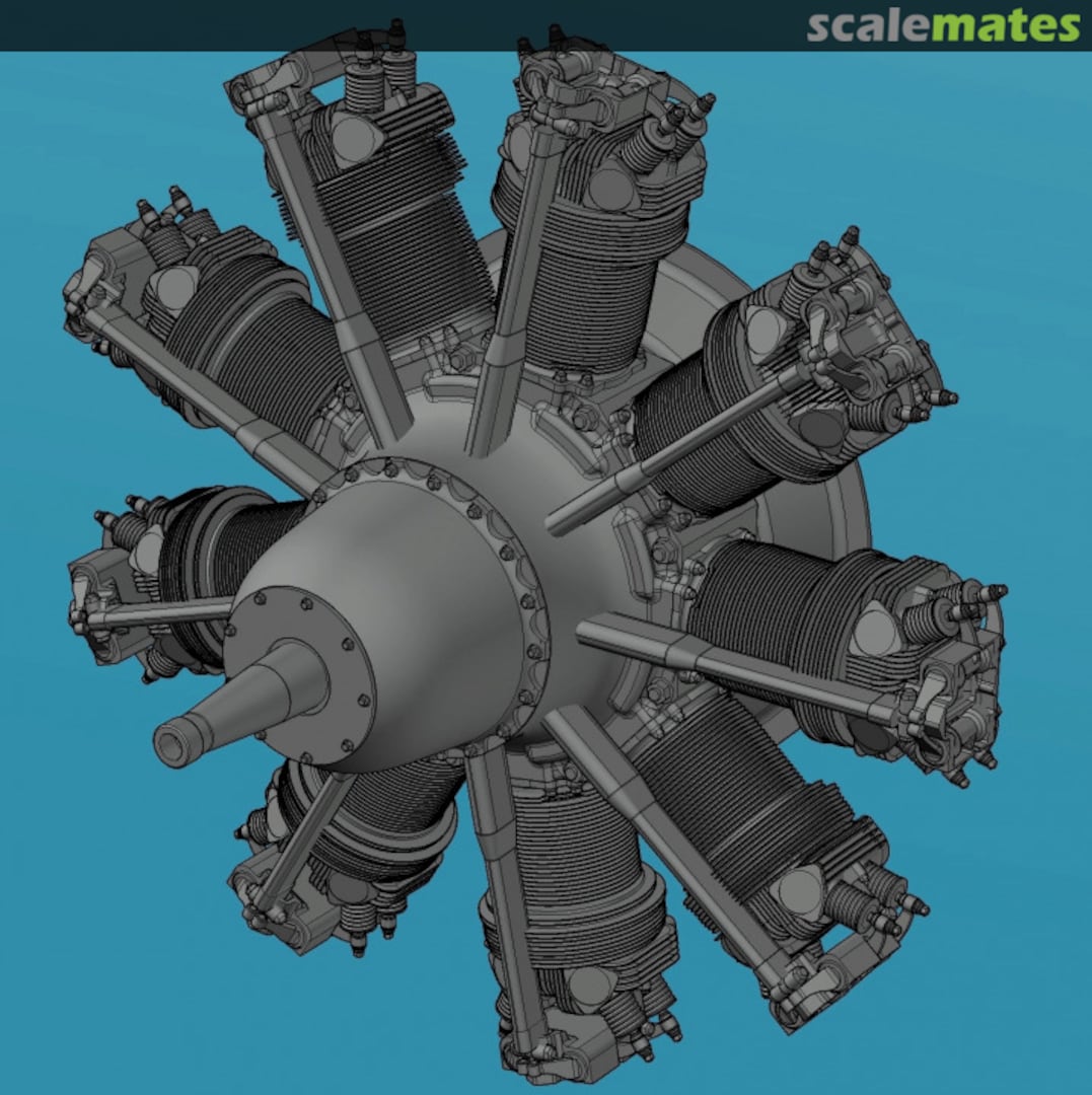 Boxart Bristol Pegasus Engine KMU32057 KEPmodels Boxart Bristol Pegasus Engine KMU32057 KEPmodels