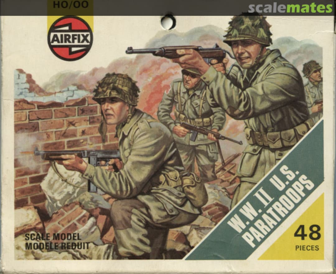 Boxart W.W. II U.S. Paratroops 01751-4 Airfix Boxart W.W. II U.S. Paratroops 01751-4 Airfix