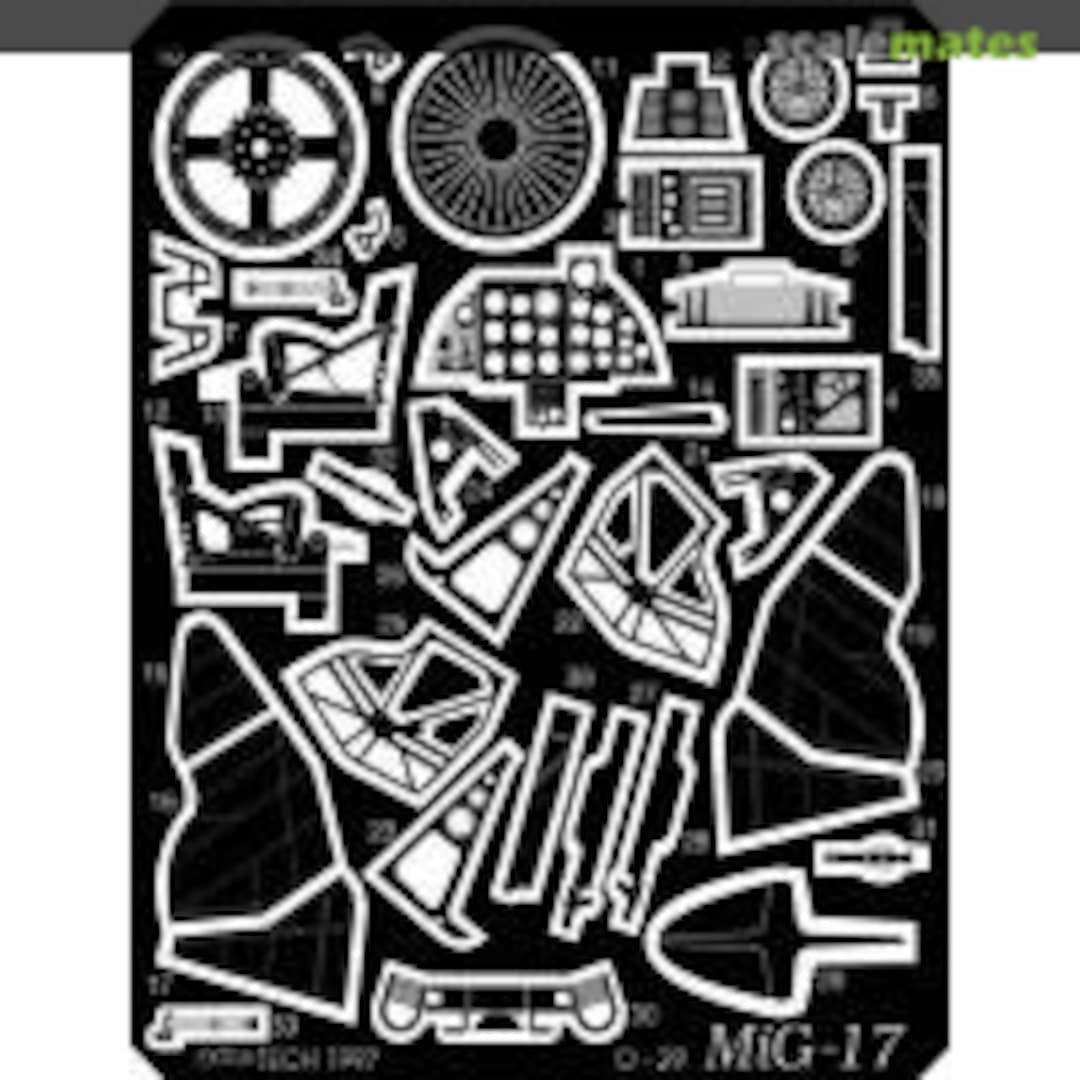 Boxart MiG-17 PF Fresco EXT 72029 Extratech Boxart MiG-17 PF Fresco EXT 72029 Extratech