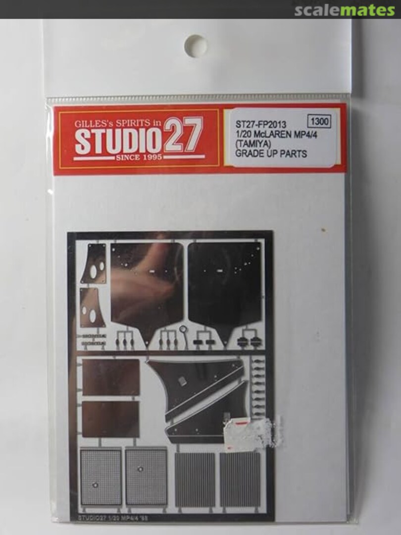 Boxart McLaren MP4/4 FP2013 Studio27 Boxart McLaren MP4/4 FP2013 Studio27