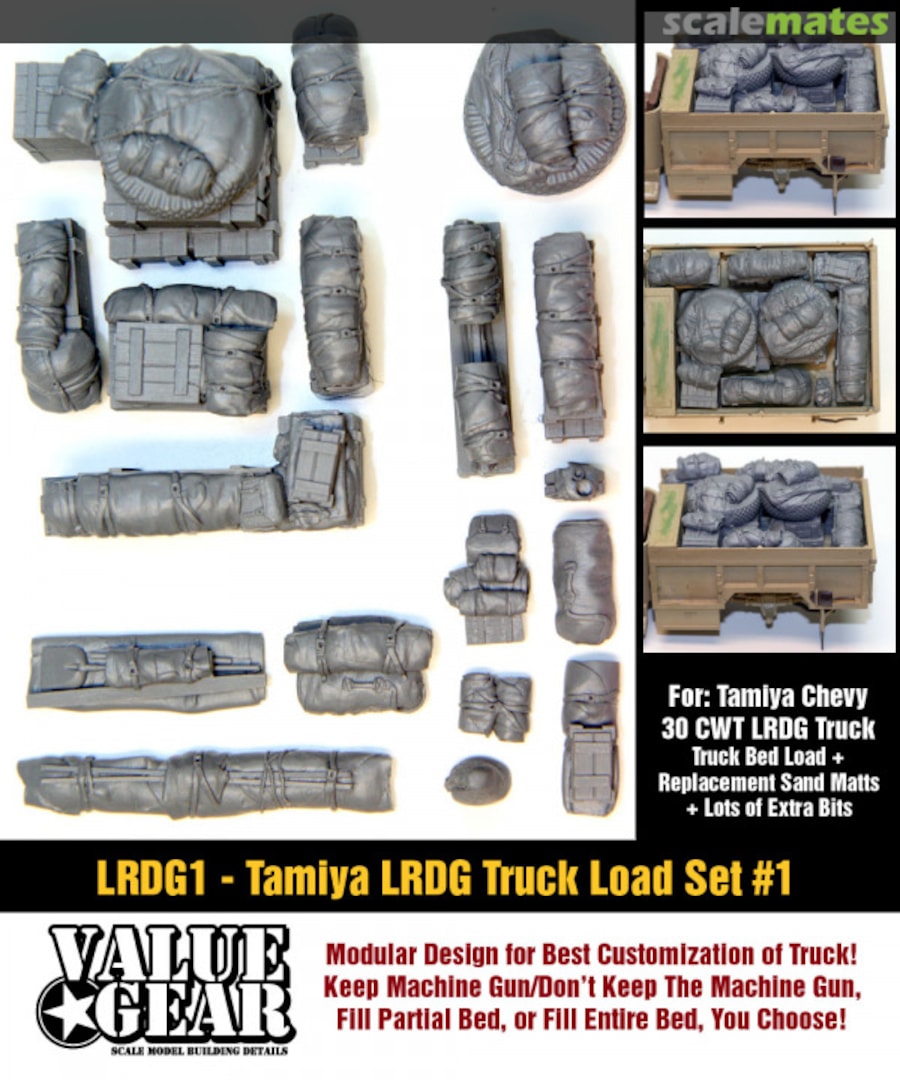 Boxart Long Range Desert Group Truck Loads Set #1 for Tamiya Chevy 30 CWT LRDG (19pcs) LRDG1 Value Gear Boxart Long Range Desert Group Truck Loads Set #1 for Tamiya Chevy 30 CWT LRDG (19pcs) LRDG1 Value Gear