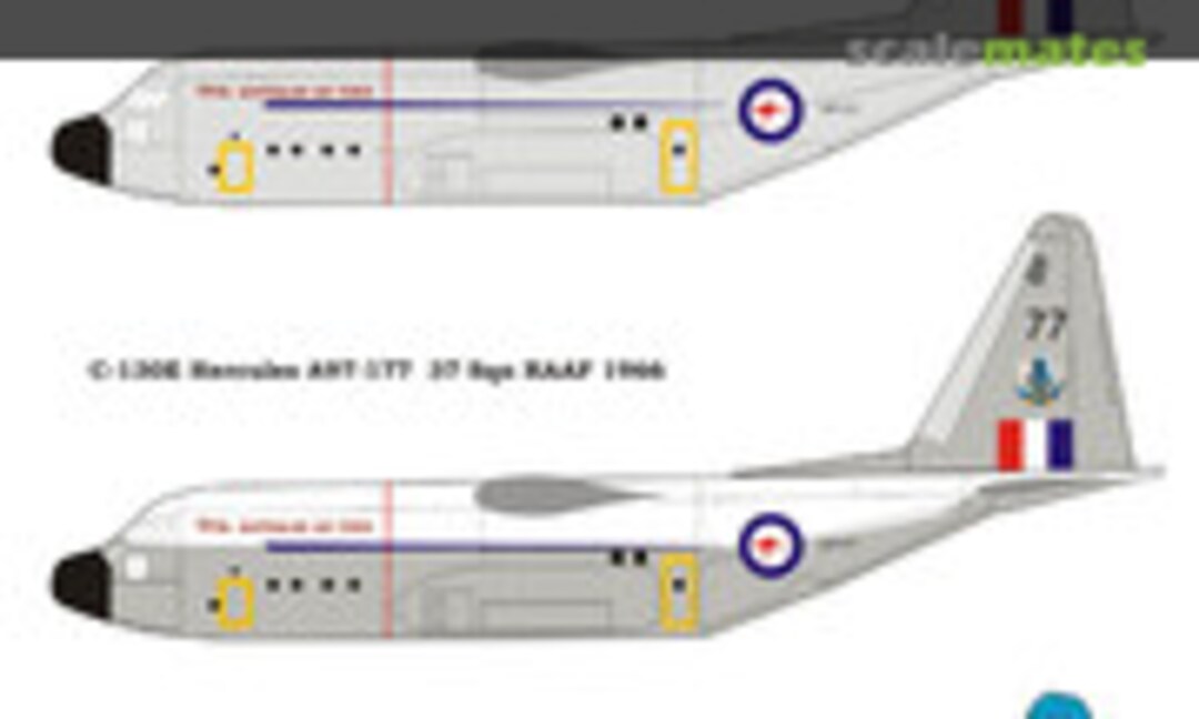 1:144 C-130A & C-130E Hercules: 36 & 37 Sqns RAAF (Aussie Decals A14422) A14422