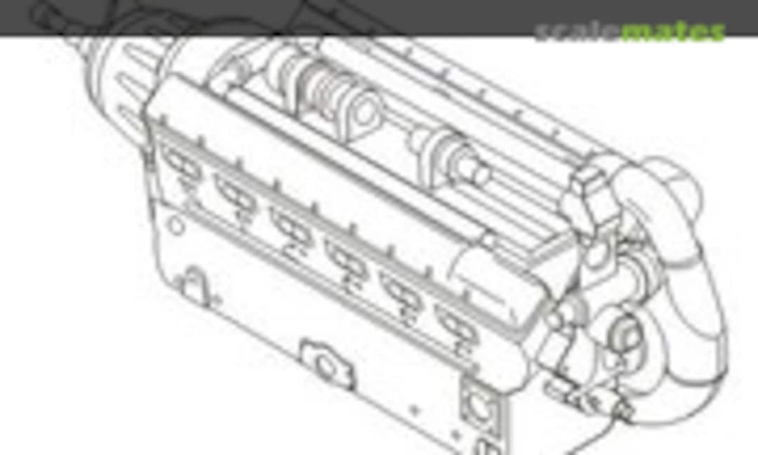 1:72 Daimler Benz DB 603 engine (CMK 7164) 7164