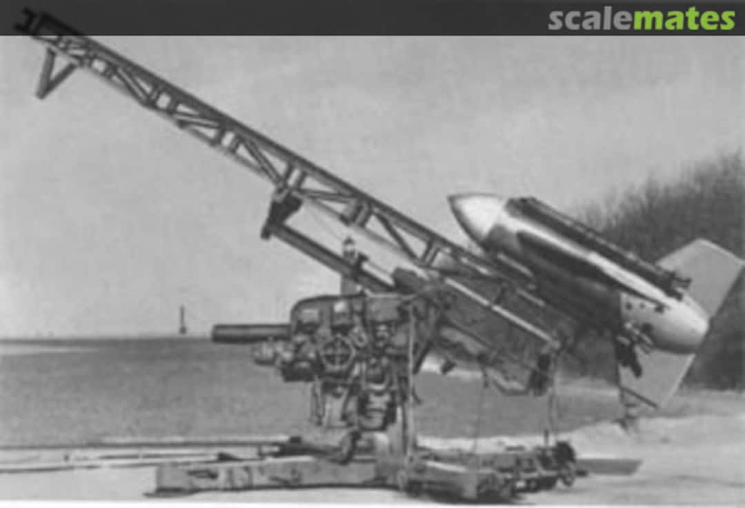 Boxart FlaRak Prototyp ENZIAN auf Startlafette  ArsenalM