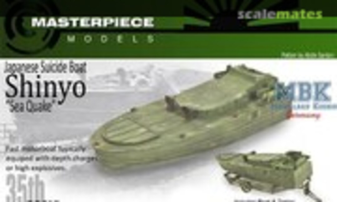 1:35 WWII Japanese Shinyo boat (Sea Quake) 1:35 (Masterpiece Models MMPT007) MMPT007
