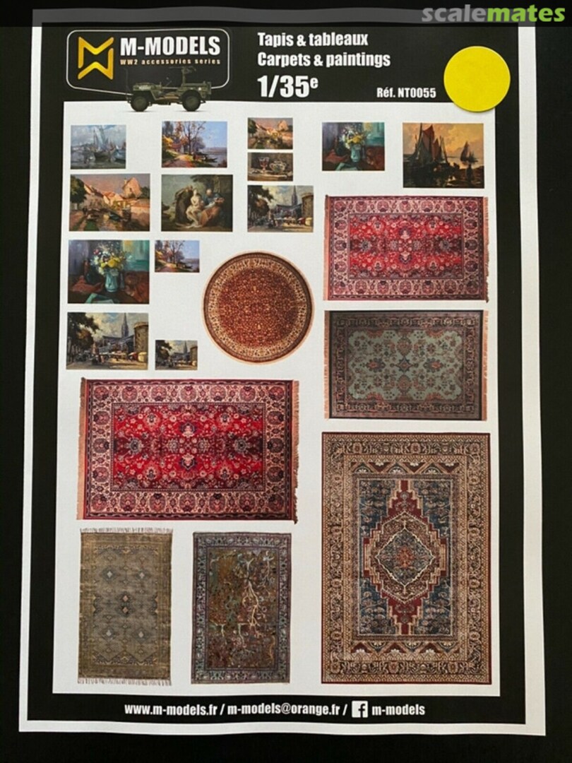 Boxart Tapis et tableaux NT0055 M-Models Boxart Tapis et tableaux NT0055 M-Models