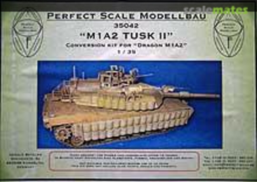 Boxart M1A2 TUSK II 35042 Perfect Scale Modellbau Boxart M1A2 TUSK II 35042 Perfect Scale Modellbau