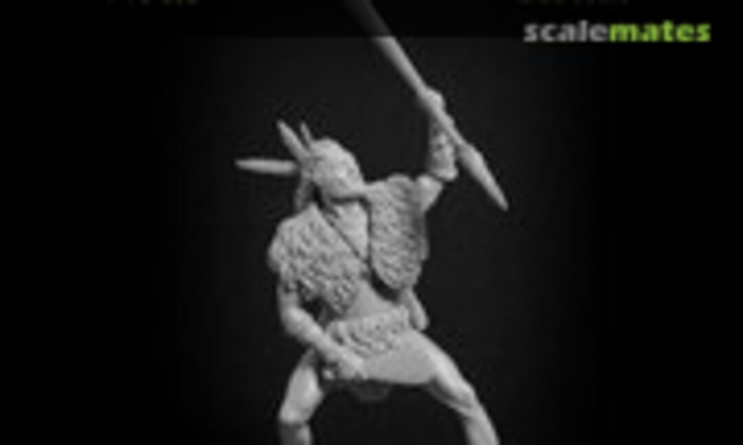 75mm Maori Warrior (Altores Studio F-75-162) F-75-162
