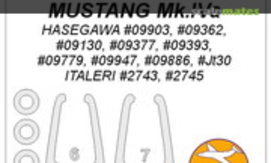 1:48 P-51D/K Mustang (KV Models 48077) 48077