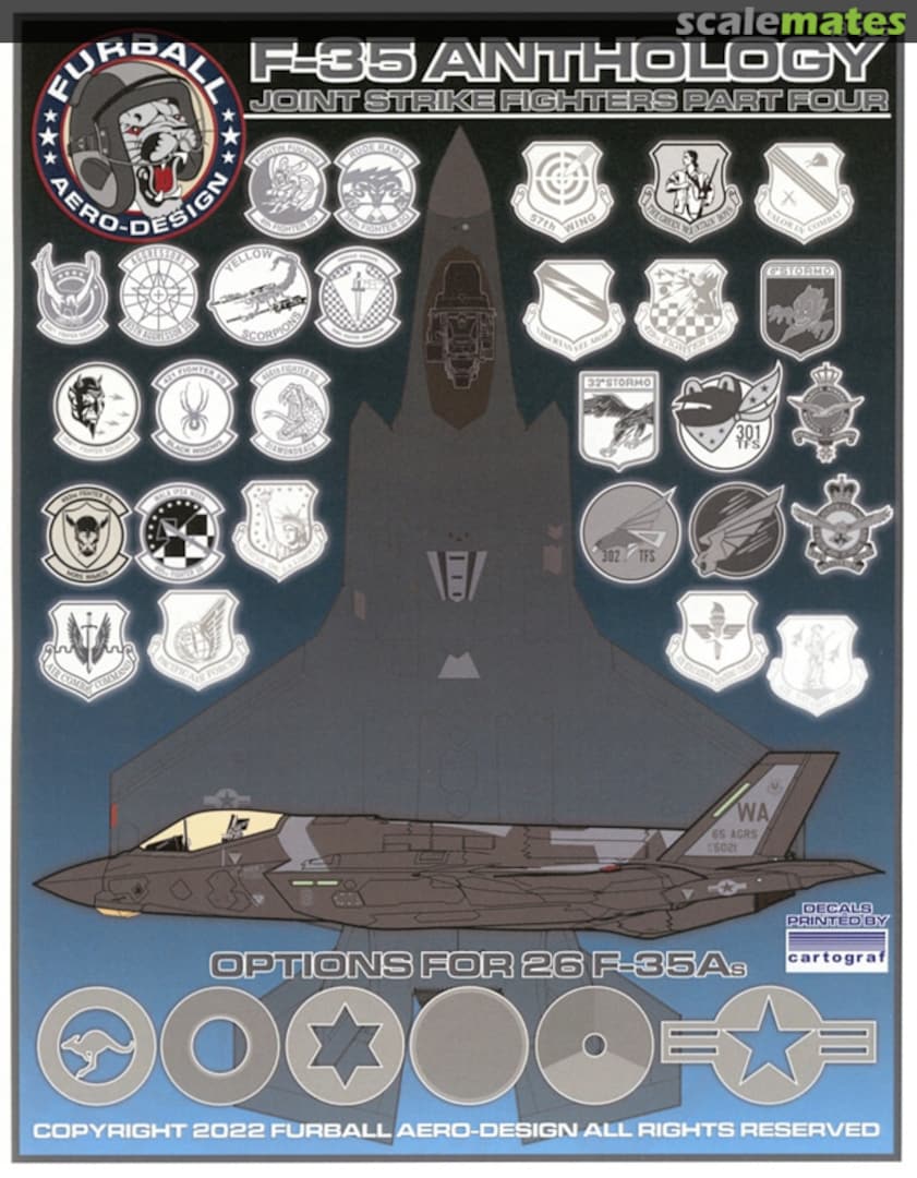 Boxart F-35 Anthology 48-085 Furball Aero-Design Boxart F-35 Anthology 48-085 Furball Aero-Design