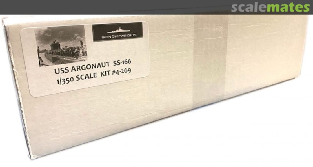 Boxart USS Argonaut SS-166 4-269 Iron Shipwrights Boxart USS Argonaut SS-166 4-269 Iron Shipwrights