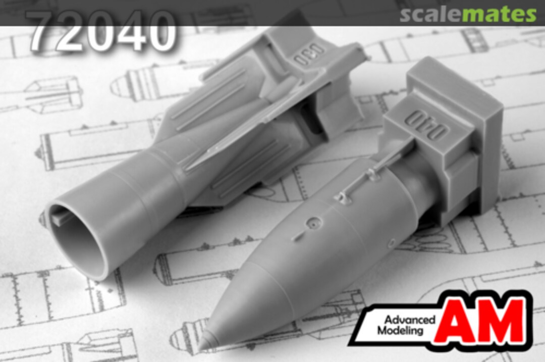 Boxart IAB-500 nuclear training bomb AMC72040 Advanced Modeling Boxart IAB-500 nuclear training bomb AMC72040 Advanced Modeling