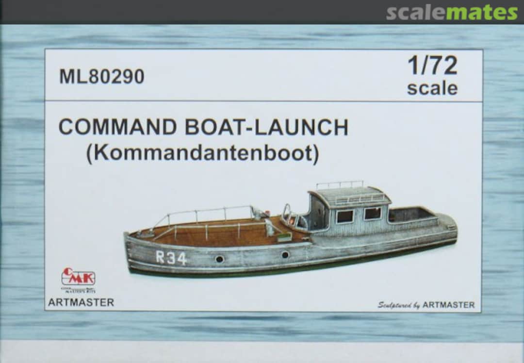 Boxart Command Boat-Launch (Kommandantenboot) ML80290 CMK Boxart Command Boat-Launch (Kommandantenboot) ML80290 CMK