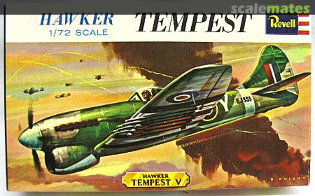Boxart Hawker Tempest H-620 Revell Boxart Hawker Tempest H-620 Revell