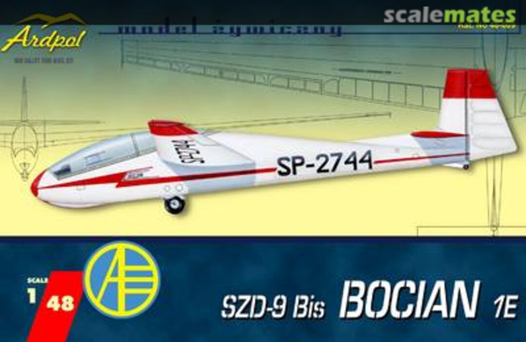 Boxart SZD-9 Bis Bocian 1E 48-009 Ardpol Boxart SZD-9 Bis Bocian 1E 48-009 Ardpol