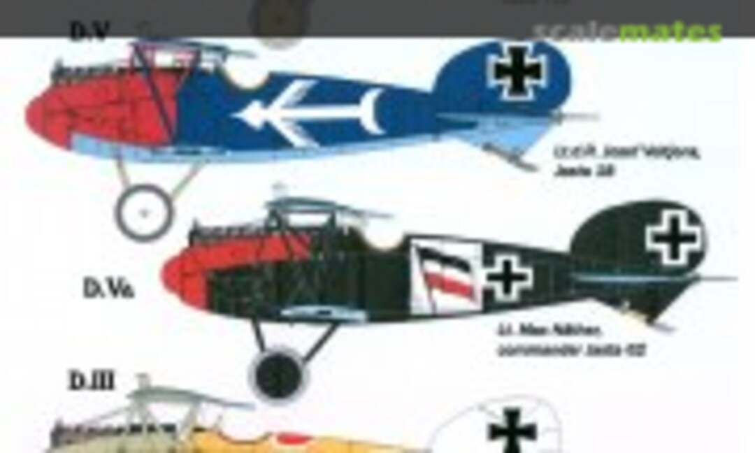 1:48 Albatros D.III/V (Lifelike Decals 48-040) 48-040