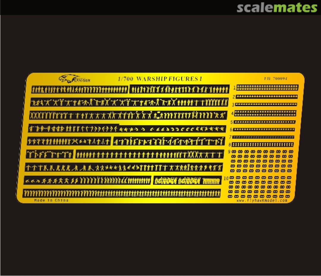 Boxart WWII Warship Figures I FH700094 FlyHawk Model Boxart WWII Warship Figures I FH700094 FlyHawk Model
