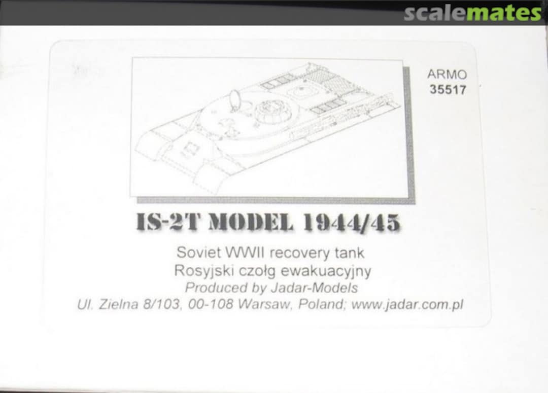Boxart IS-2T Model 1944/45 35517 Armo Boxart IS-2T Model 1944/45 35517 Armo