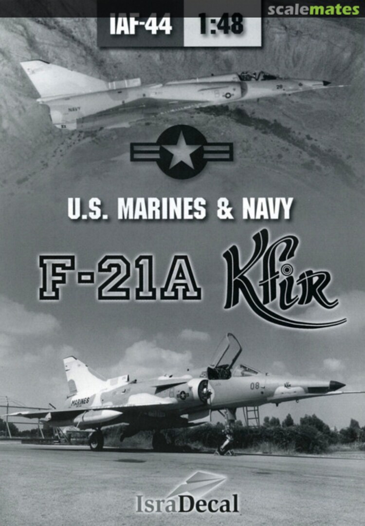 Boxart F-21A Kfir IAF-44 IsraDecal Studio Boxart F-21A Kfir IAF-44 IsraDecal Studio