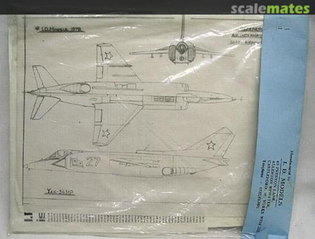 Boxart Yak-36 MP ID Models Boxart Yak-36 MP ID Models