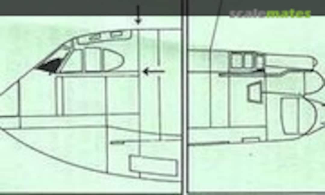 1:72 Boeing B-52D Stratofortress (Squadron 9196) 9196