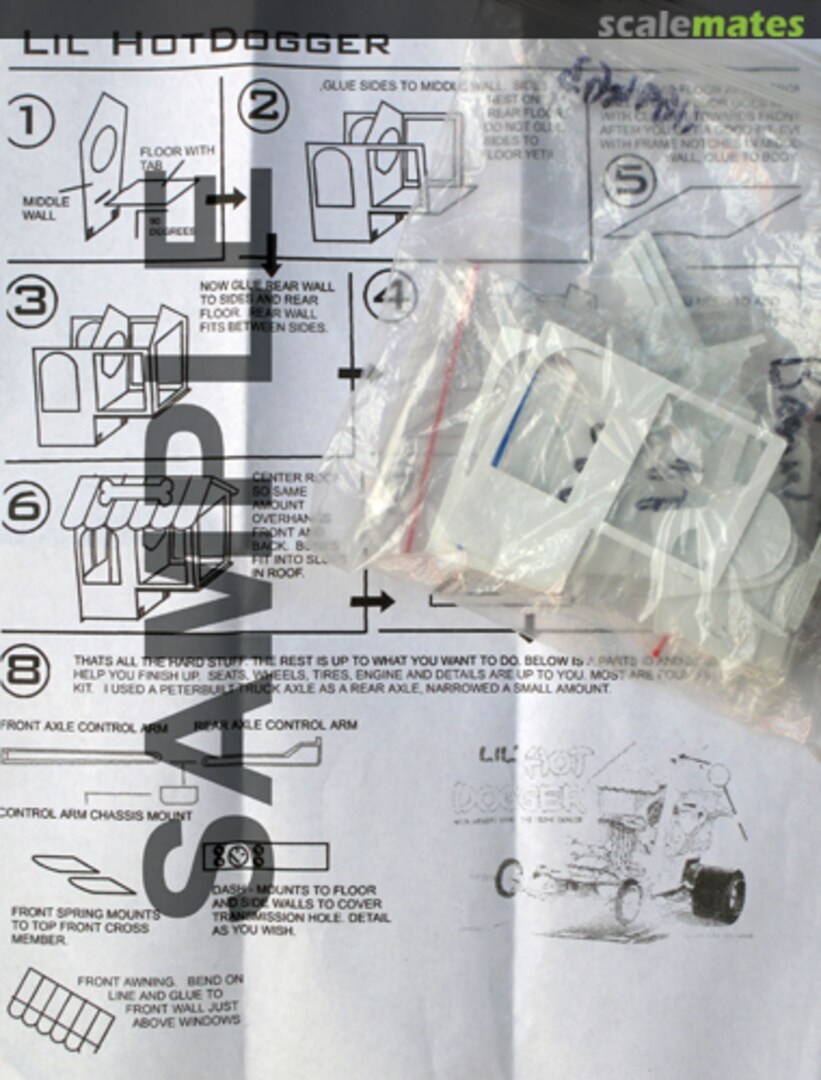 Boxart Lil Hot Dogger Conversion kit Dave Van (Davevan) Boxart Lil Hot Dogger Conversion kit Dave Van (Davevan)