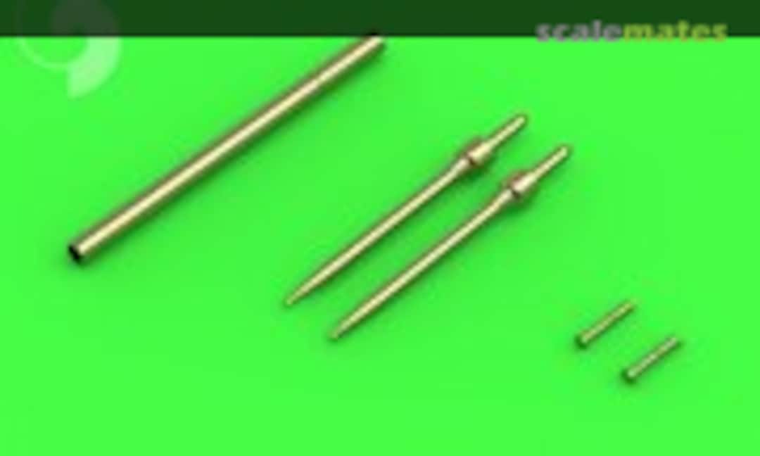 1:48 TS-11 Iskra - Pitot Tubes and 23mm gun barrel (Master AM-48-117) AM-48-117