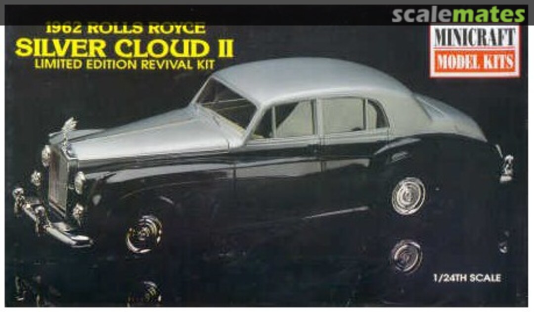 Boxart 1962 Rolls Royce Silver Cloud II 11209 Minicraft Model Kits Boxart 1962 Rolls Royce Silver Cloud II 11209 Minicraft Model Kits