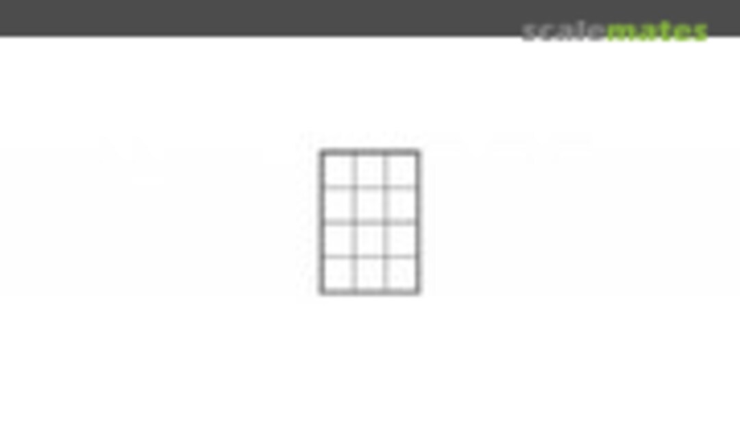 1:48 12 Pane Masonry Windows/Tilt (Tichy Train Group 2012) 2012