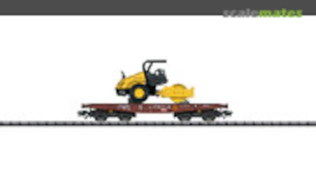 Schwerlastwagen mit Walze, DB (Trix 24118)